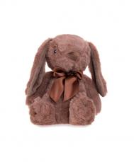 Мягкая игрушка Зайка Мокко кофейный с бантиком Gulliver мягкая игрушка