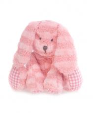 Мягкая игрушка Зайка кудрявый розовый Gulliver мягкая игрушка