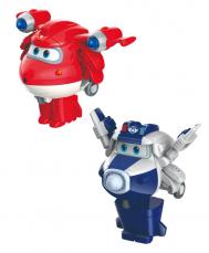 Супер Крылья Набор из 2х мини-трансформеров Джетт и Пол Super Wings