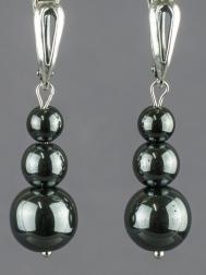 Серьги Бусики-Колечки