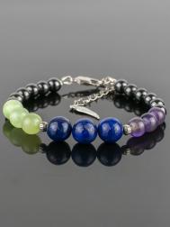 Браслет оберег Бусики-Колечки