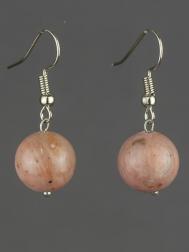 Серьги Бусики-Колечки