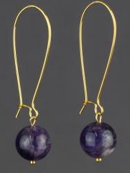 Серьги Бусики-Колечки