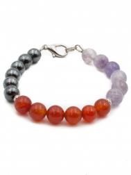 Браслет оберег Бусики-Колечки