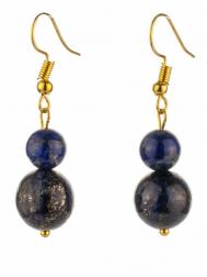 Серьги Бусики-Колечки