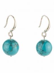 Серьги Бусики-Колечки