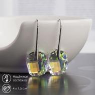 Серьги со стразами QF