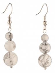 Серьги Бусики-Колечки