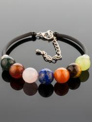 Браслет оберег Бусики-Колечки