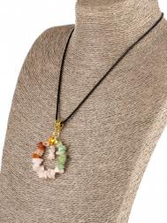 Колье оберег Бусики-Колечки