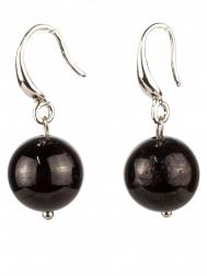 Серьги Бусики-Колечки