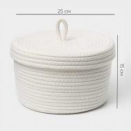 Корзина для хранения плетеная ручной работы LaDо́m