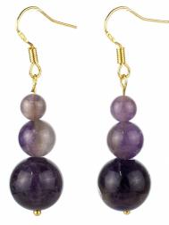 Серьги Бусики-Колечки