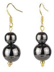 Серьги Бусики-Колечки