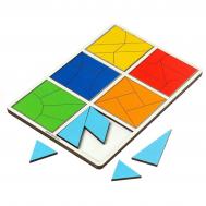 Головоломка геометрическая деревянная Лесная мастерская