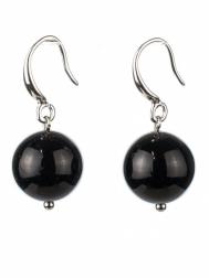 Серьги Бусики-Колечки