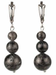 Серьги Бусики-Колечки