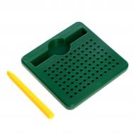 Планшет магнитный для рисования, 96 отверстий, зеленый Эврики