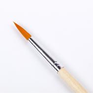 Набор кистей нейлон 12 штук: № 1, 2, 3, 4, 5, 6, 7, 8, 9, 10, 11, 12, круглые Calligrata