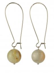 Серьги Бусики-Колечки