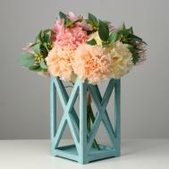 Кашпо деревянное 14×14×26 см Дарим Красиво