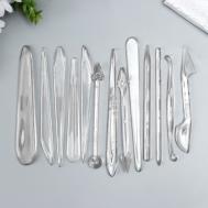 Инструмент для моделирования акрил, набор 13 шт., 16 см NO BRAND