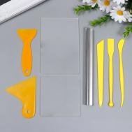 Инструменты для моделирования и придания формы набор 8 шт. пластик, акрил NO BRAND