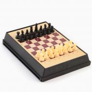 Настольные игры магнитные 5 в 1, шахматы, шашки, шашматы, лудо, змеи и лестницы 16.5×12 см NO BRAND