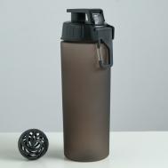 Шейкер спортивный для коктейлей и воды, 800 мл, 23.5 х 7.7 см NO BRAND