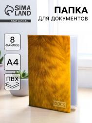 Папка для семейных документов docs, 8 файлов а4 NO BRAND