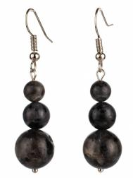 Серьги Бусики-Колечки