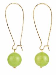 Серьги Бусики-Колечки