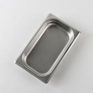 Гастроемкость gn 1/4 . 40 мм, 26.4×16×4 см, толщина 0.6 мм, нержавеющая сталь Hanna Knovell