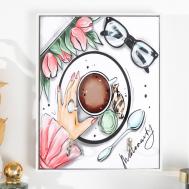 Крючки декоративные 2 крючка NO BRAND