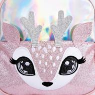 Рюкзак детский для девочки с блестящим карманом NAZAMOK KIDS