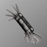 Мультитул 11 в1: отвертки, ключи, линейка, черный NO BRAND