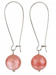 Серьги Бусики-Колечки