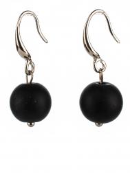 Серьги Бусики-Колечки