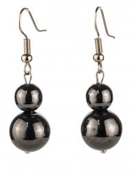 Серьги Бусики-Колечки