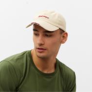 Бейсболка мужская , размер 56-58, бежевая MINAKU