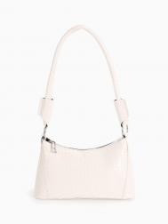 Сумка женская на молнии, цвет белый NO BRAND