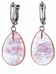 Серьги Бусики-Колечки