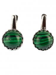 Серьги Бусики-Колечки