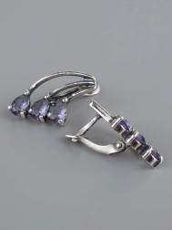 Серьги Бусики-Колечки