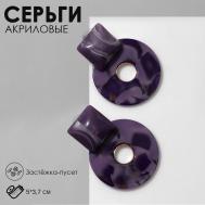 Серьги акриловые QF