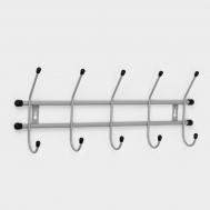 Вешалка настенная на 5 крючков NO BRAND