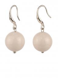 Серьги Бусики-Колечки