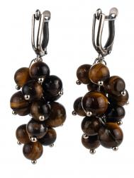 Серьги Бусики-Колечки