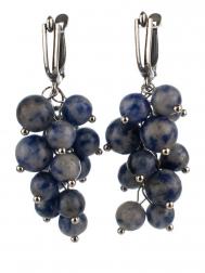 Серьги Бусики-Колечки