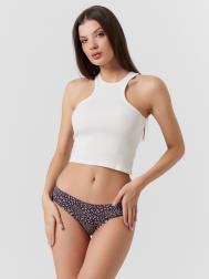 Трусы женские слипы серые с принтом Mark Formelle